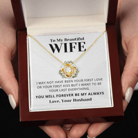 Load image into Gallery viewer, Gift For Wife - Last Everything - Love Knot Necklace
