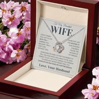 Load image into Gallery viewer, Gift For Wife - Mother of Our Amazing Children - Infinity Knot Necklace
