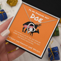 Load image into Gallery viewer, Gift For Your Soulmate - Only One Worth Mounting - Forever Love Necklace
