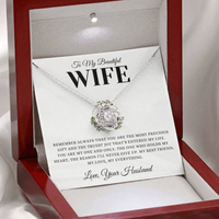 Load image into Gallery viewer, Gift for Wife - You are my one and only - Love Knot Necklace
