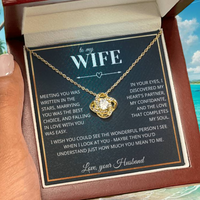 Load image into Gallery viewer, Written in the Stars-Love Knot Necklace
