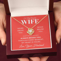 Load image into Gallery viewer, Gift For Wife - Deez Nuts - Love Knot Necklace
