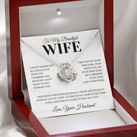 Load image into Gallery viewer, Promise to be your last everything-Love Knot Necklace
