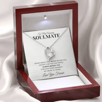 Load image into Gallery viewer, For Soulmate- Always Beside you - Forever Love Necklace

