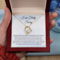 Load image into Gallery viewer, Explanations Wont Help-Forever Love Necklace
