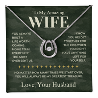 Load image into Gallery viewer, Gift For Wife - Military Necklace

