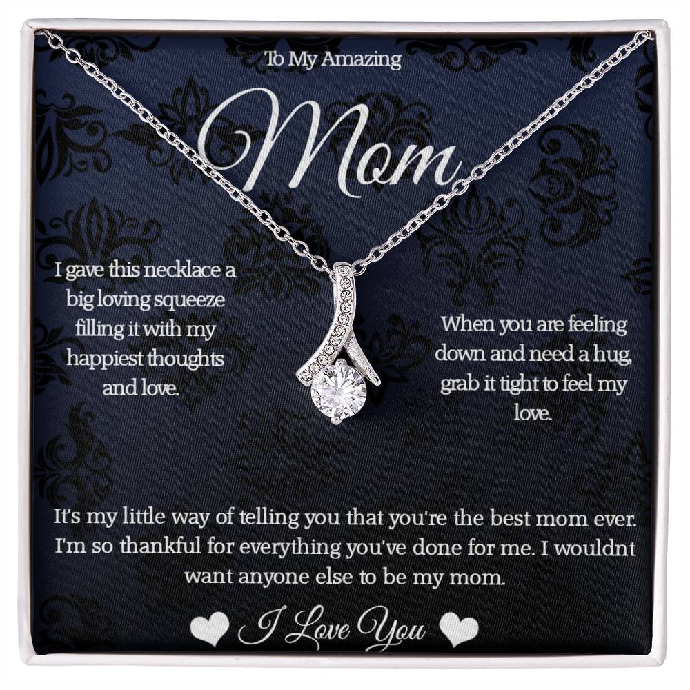 To My Mom - Need a Hug- Alluring Beauty Necklace