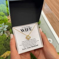 Load image into Gallery viewer, Gift For Wife- Always With you- Infinity Knot Necklace
