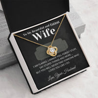 Load image into Gallery viewer, Sometimes I say Stupid Things - Love Knot Necklace
