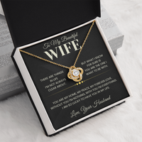 Load image into Gallery viewer, Lucky To Have You in My Life - Infinity Knot Necklace
