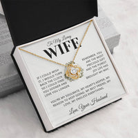 Load image into Gallery viewer, Gift For Wife - My Endless Everything - Love Knot Necklace
