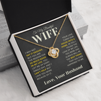 Load image into Gallery viewer, Gift For Wife - So Much Good In My Life - Infinity Knot Necklace
