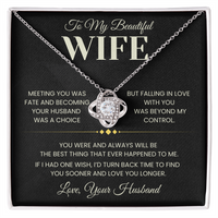 Load image into Gallery viewer, Meeting You Was Fate - Infinity Knot Necklace
