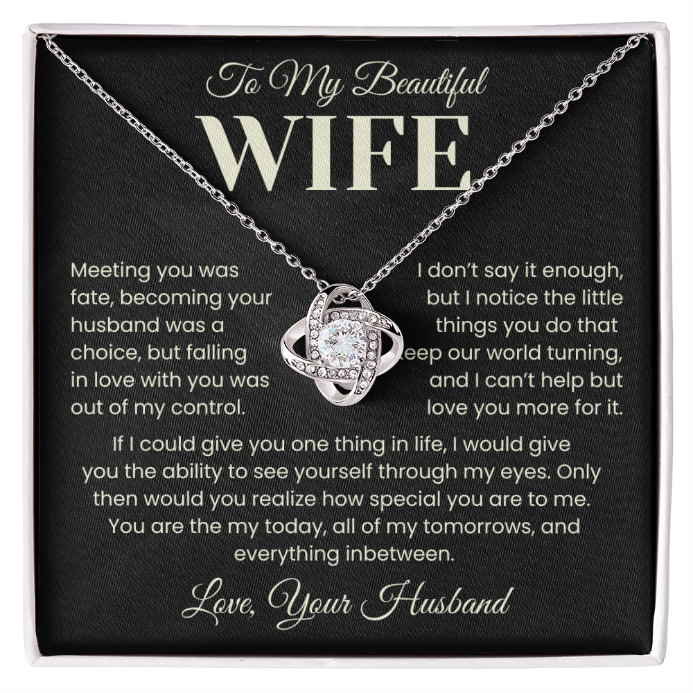 All The Little Things - Infinity Knot Necklace