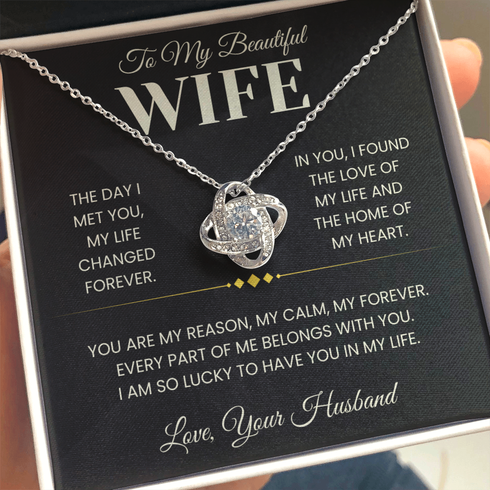 My Hearts Home - Infintiy Knot Necklace