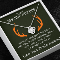 Load image into Gallery viewer, Gift-For Wife - When I Gave You My Heart - Infinity Knot Necklace
