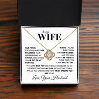 Load image into Gallery viewer, Everything I&#39;ve Ever Wanted-Love Knot Necklace
