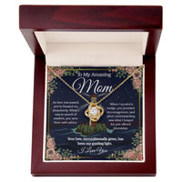 Load image into Gallery viewer, For My Mom - My Guiding Light - Love Knot Necklace
