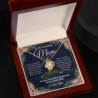 Load image into Gallery viewer, For My Mom - My Guiding Light - Love Knot Necklace
