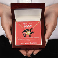 Load image into Gallery viewer, Gift For Your Trophy Doe -Stolen My Heart - Love Knot Necklace
