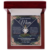 Load image into Gallery viewer, For My Mom - My Guiding Light - Love Knot Necklace
