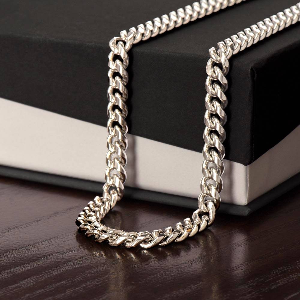 For My Husband - Cuban Link Chain