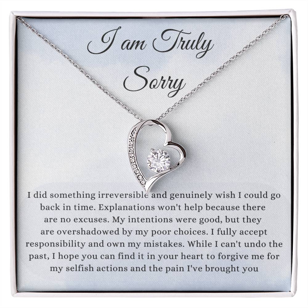 Explanations Wont Help-Forever Love Necklace