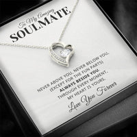 Load image into Gallery viewer, For Soulmate- Always Beside you - Forever Love Necklace
