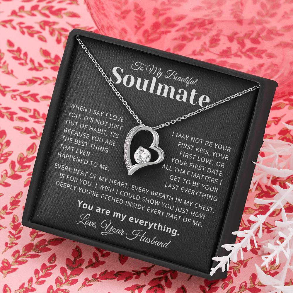 Gift For Your Soulmate - You Are My Everything - Forever Love Necklace