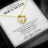 Load image into Gallery viewer, For Soulmate- Always Beside you - Forever Love Necklace
