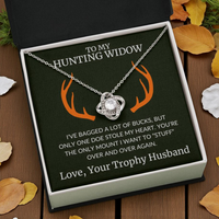 Load image into Gallery viewer, Gift-For Wife - Only One I Want To Stuff - Infinity Knot Necklace
