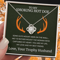 Load image into Gallery viewer, Gift For The Woman Who Captured Your Heart - Infinity Knot Necklace
