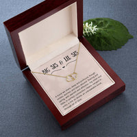 Load image into Gallery viewer, For Sister - Hearts in Unity - Everlasting Love Necklace - Bard Jewelry
