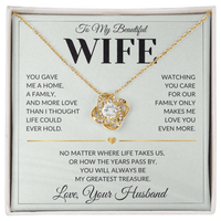 Load image into Gallery viewer, Gift For Wife | Always Be My Greatest Treasure | 3020V4 - Bard Jewelry
