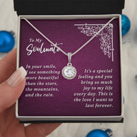 Load image into Gallery viewer, To My Soulmate - Joy To My Life - Eternal Hope Necklace - Bard Jewelry
