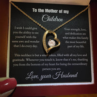 Load image into Gallery viewer, For Wife - Awe and Wonder - Forever Love Necklace - Bard Jewelry
