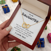 Load image into Gallery viewer, Gift For Daughter - Stole my Heart - Shared Heart - Bard Jewelry

