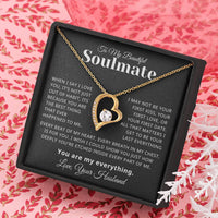 Load image into Gallery viewer, Gift For Your Soulmate - You Are My Everything - Forever Love Necklace - Bard Jewelry
