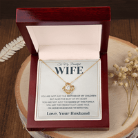 Load image into Gallery viewer, Gift For Wife - Dream That Came True - Infinity Knot Necklace - Bard Jewelry
