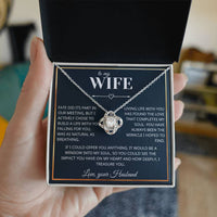 Load image into Gallery viewer, Miracle I Hoped to Find - Love Knot Necklace - Bard Jewelry
