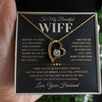 Load image into Gallery viewer, Gift For Wife "Your Last Everything" Heart Neckalce - Bard Jewelry
