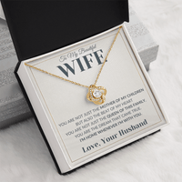 Load image into Gallery viewer, Gift For Wife - Dream That Came True - Infinity Knot Necklace - Bard Jewelry
