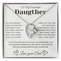 Load image into Gallery viewer, Safe Well and Happy - Forever Love Necklace - Bard Jewelry
