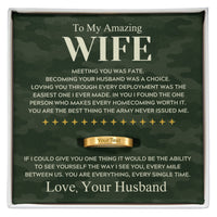 Load image into Gallery viewer, Best Thing The Army Never Issued Me - Engraved Ring - Bard Jewelry
