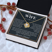 Load image into Gallery viewer, Grace and Beauty - Love Knot Necklace - Bard Jewelry
