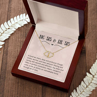 Load image into Gallery viewer, For Sister - Hearts in Unity - Everlasting Love Necklace - Bard Jewelry
