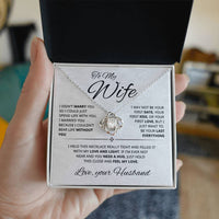 Load image into Gallery viewer, Be Your Last Everything - Love Knot Necklace - Bard Jewelry
