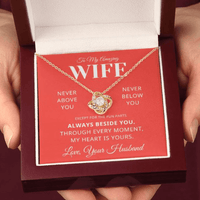 Load image into Gallery viewer, Gift For Wife - Deez Nuts - Love Knot Necklace - Bard Jewelry
