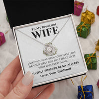 Load image into Gallery viewer, Gift For Wife - Last Everything - Love Knot Necklace - Bard Jewelry
