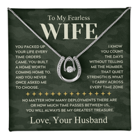 Load image into Gallery viewer, Gift For Wife - Deployment Necklace - Bard Jewelry
